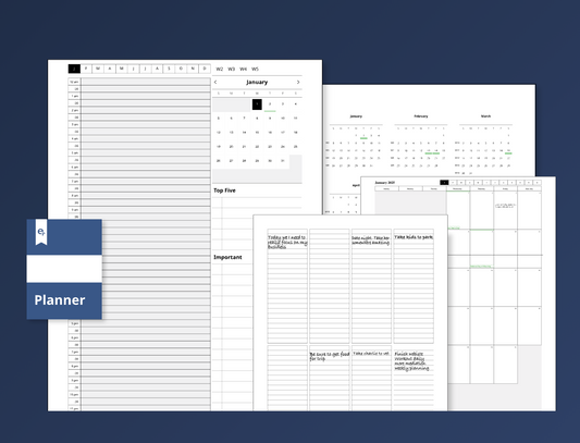 CalSync Yearly Planner