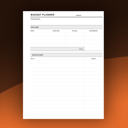 Budget Planner