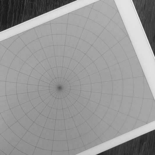 Circular Grid Template - Einkpads - reMarkable Templates