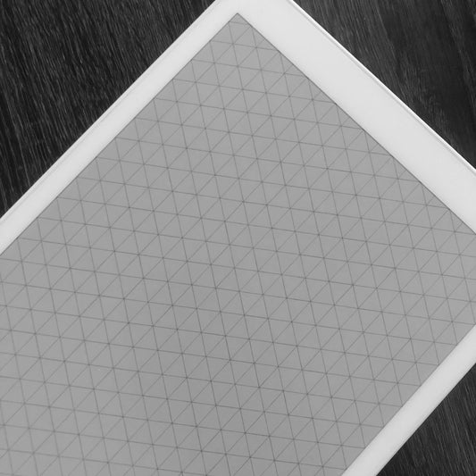 Isometric Art Template - Einkpads - reMarkable Templates