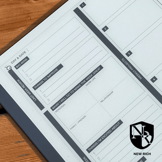 Life Balance Bundle - Einkpads - reMarkable Templates