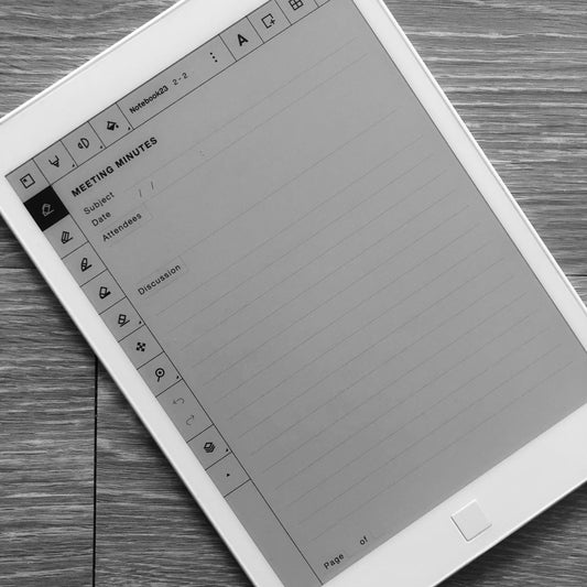 Meeting Minutes - Einkpads - reMarkable Templates