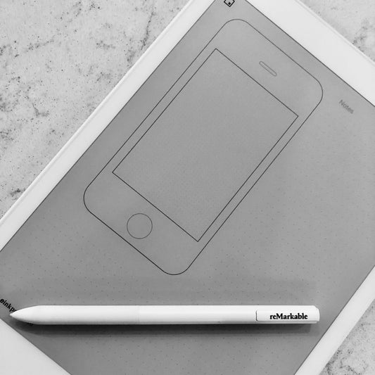 Mobile Phone Mockup - Einkpads - reMarkable Templates