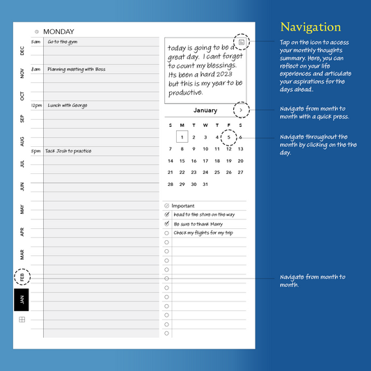 2025 Journal Calendar