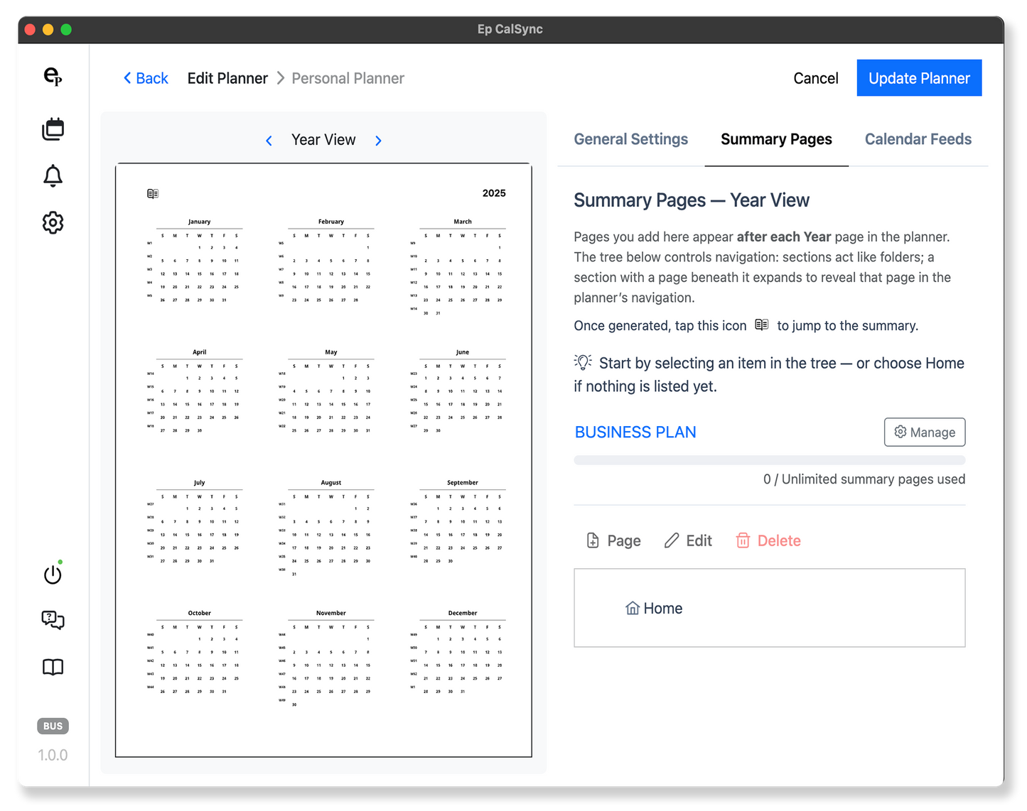 Ep CalSync App — Vault