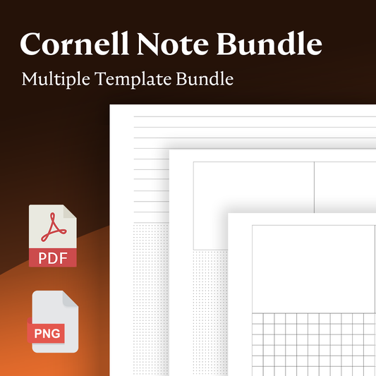 Cornell Note Bundle - Einkpads - reMarkable Templates