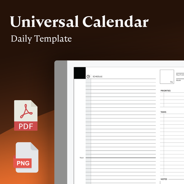 reMarkable tablet - Universal Daily Calendar Template remarkable-tablet-universal-daily-calendar-template