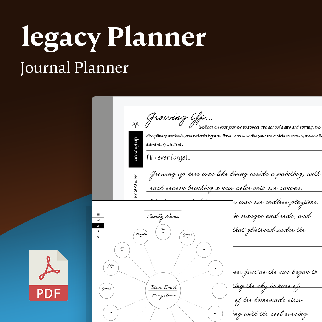 Legacy Journal Planner