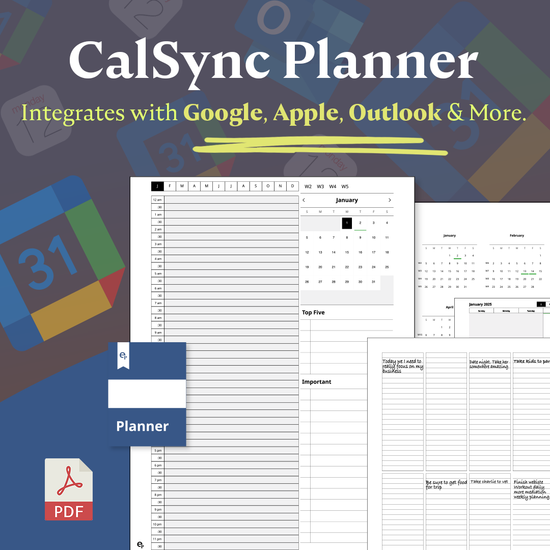 Sync Google, Apple & Outlook Calendars | Daily Planner for reMarkable ...