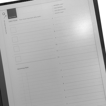 Task Notes Today Date eInkPads - reMarkable Templates