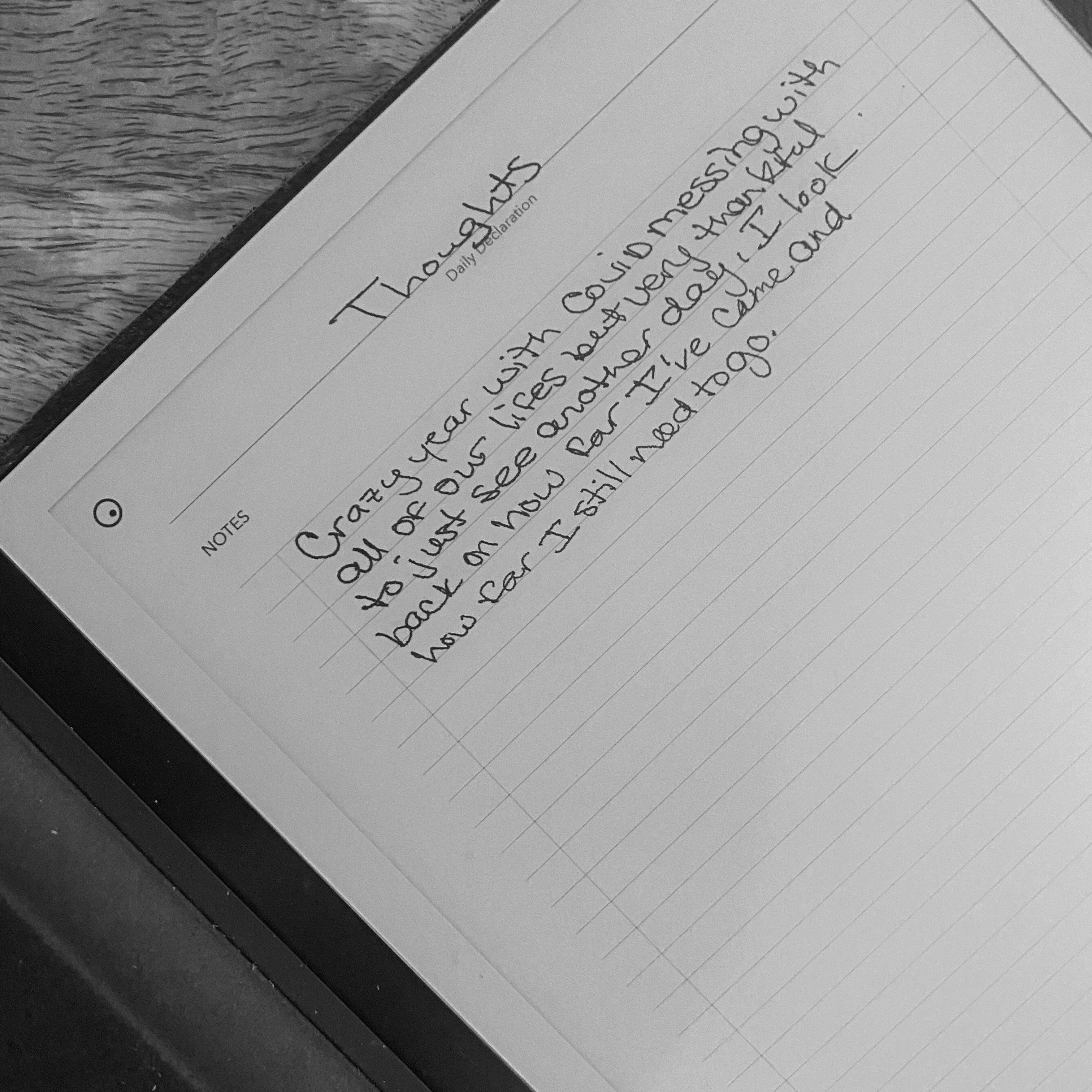 reMarkable tablet - Daily Tasks & Note Template – Einkpads