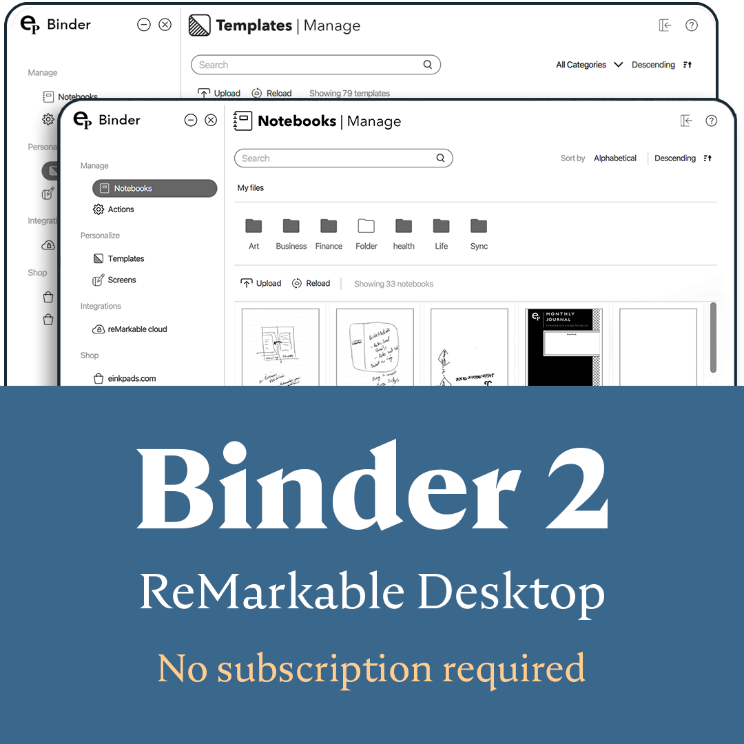 reMarkable Paper Tablet - Sync DropBox, OneNote, OneDrive, Evernote, and  more. – Einkpads