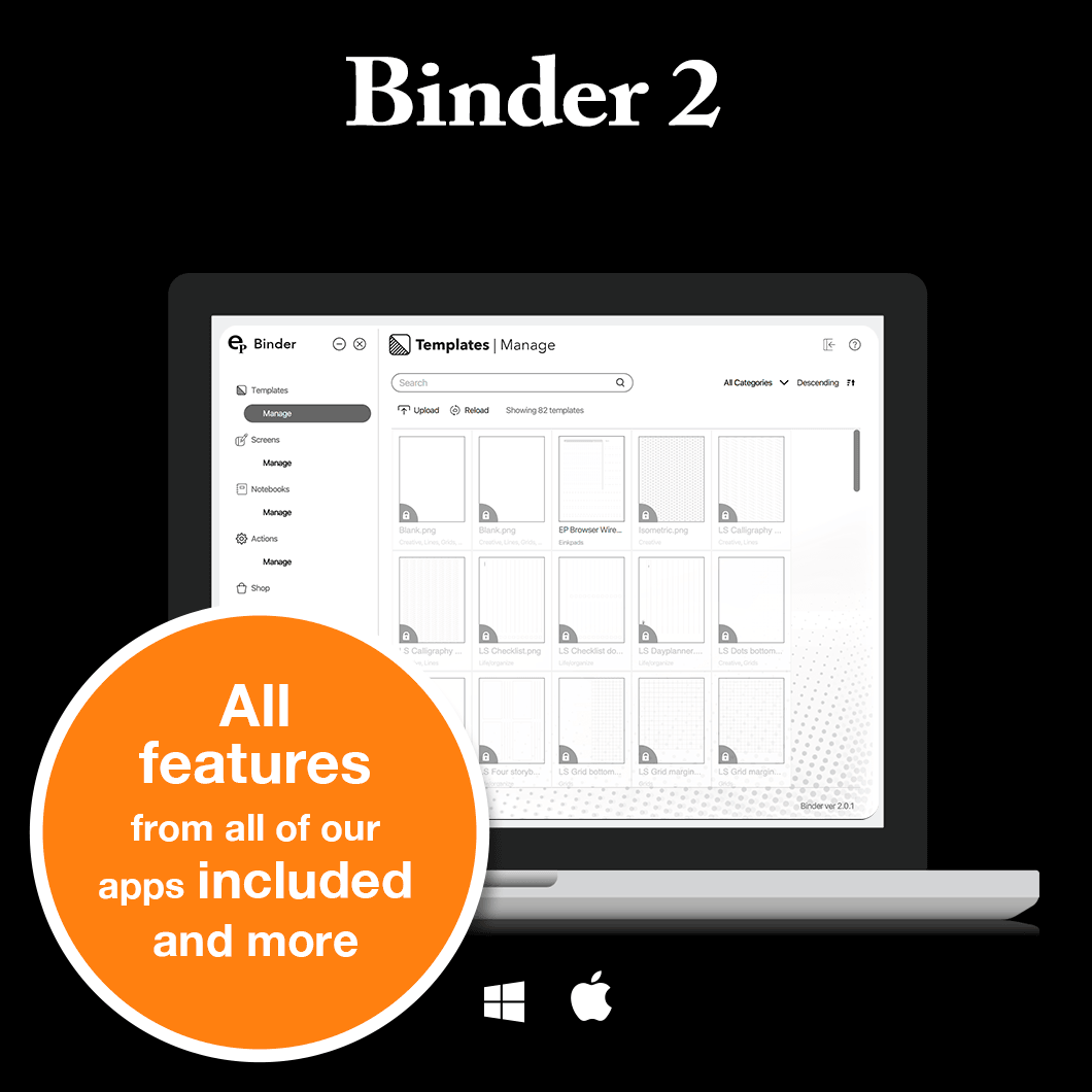 Desktop Manager (Binder)