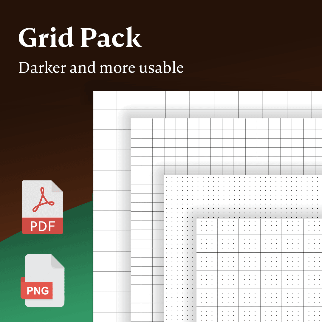 Grid Pack - Einkpads - reMarkable Templates