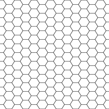Hexagon Grid Template - Einkpads - reMarkable Templates