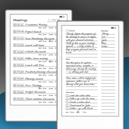 On the Move Meeting Booklet