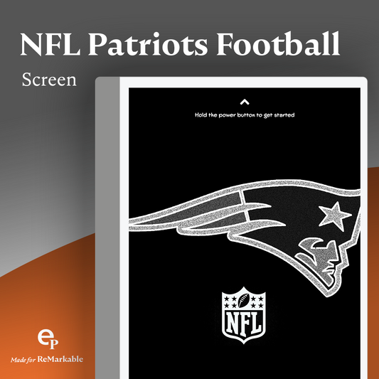 Benutzerdefinierter NFL Patriots Football-Bildschirm