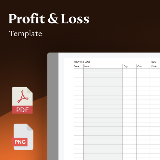 Profit & Loss - Einkpads - reMarkable Templates