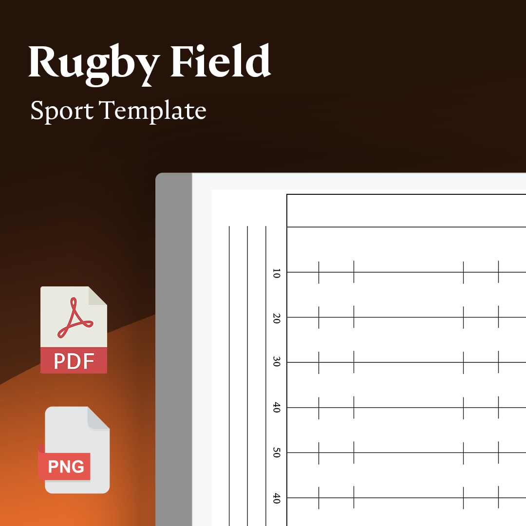 Rugby Template - Einkpads - reMarkable Templates