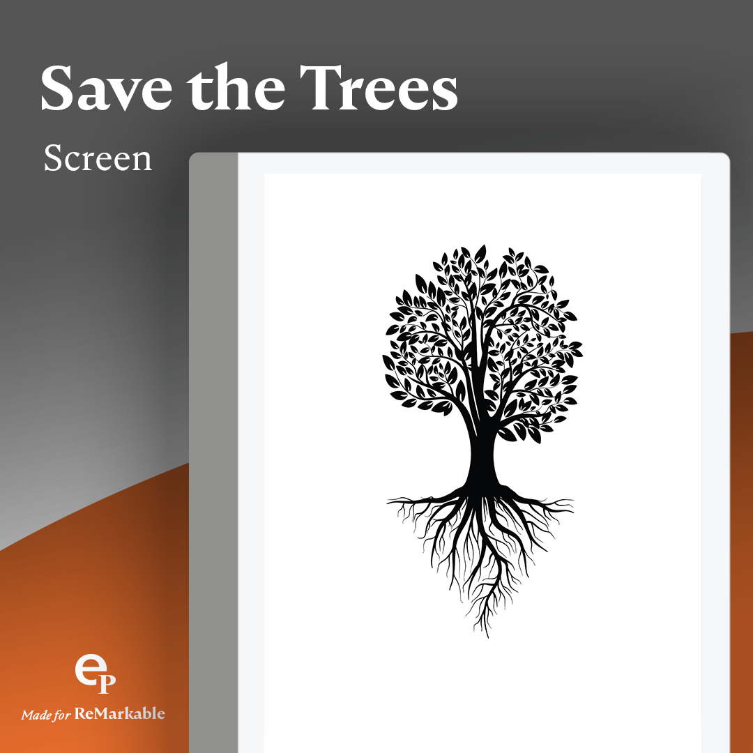 Save the Trees Custom Screen