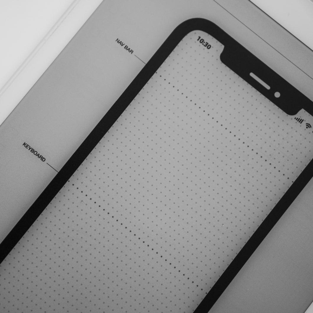 SmartPhone Wireframe Template - Einkpads - reMarkable Templates