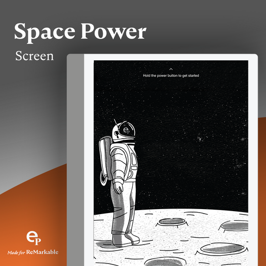 Benutzerdefinierter Space Power-Bildschirm