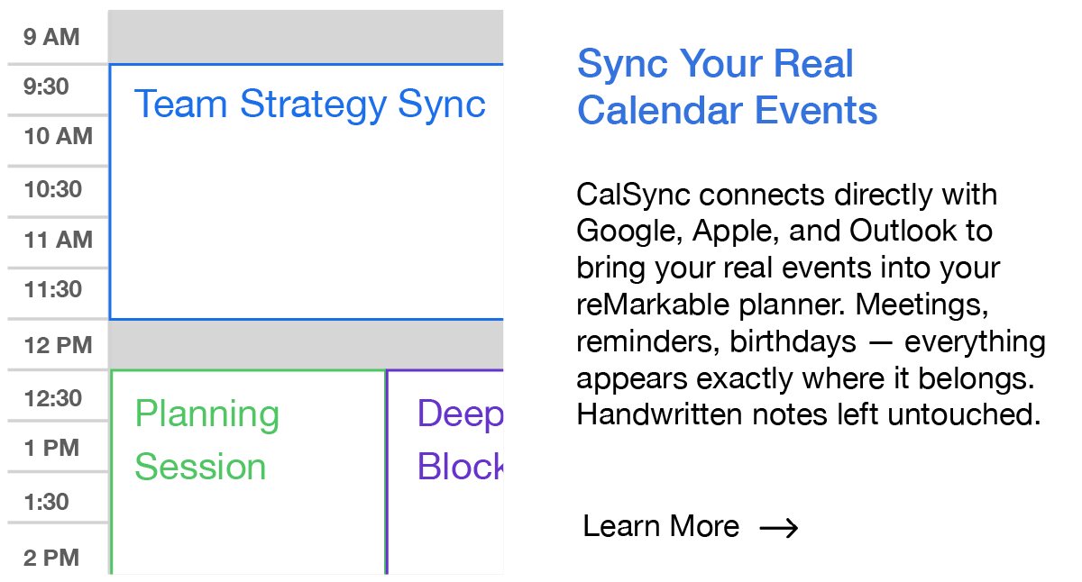 CalSync Jaarplanner (Ad Hoc)