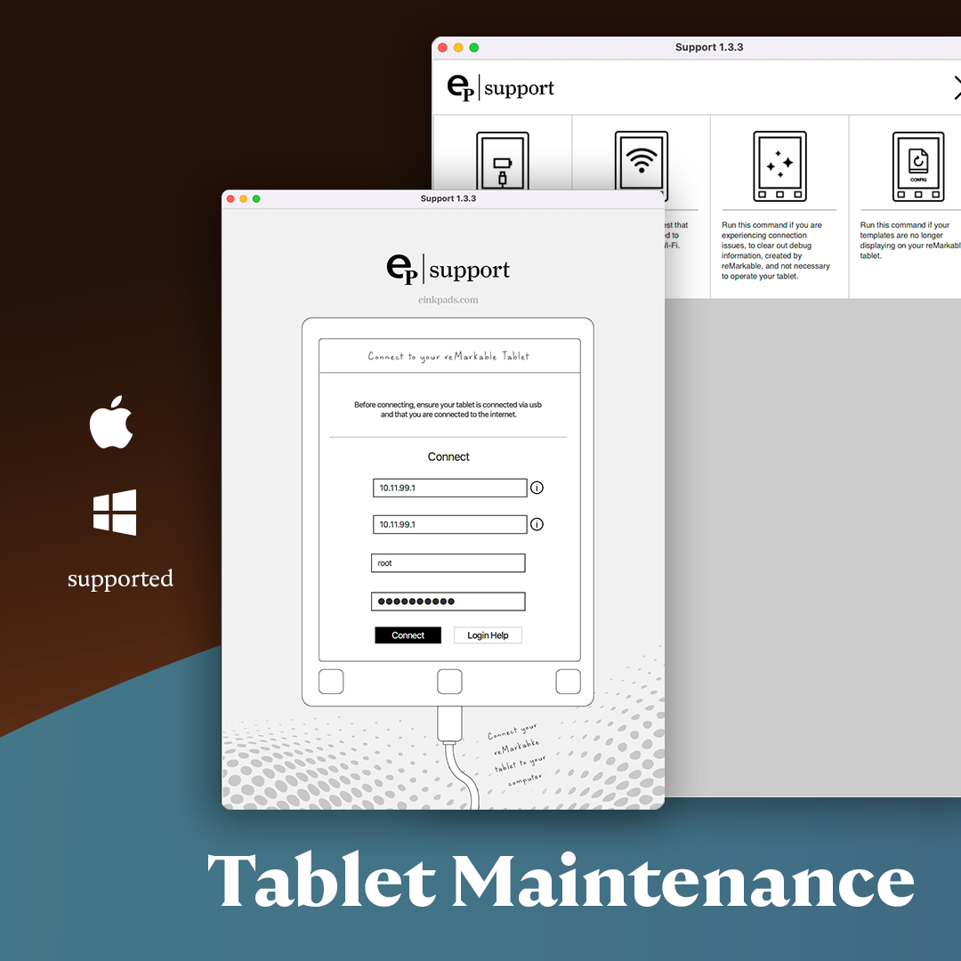Tablet Maintenance app