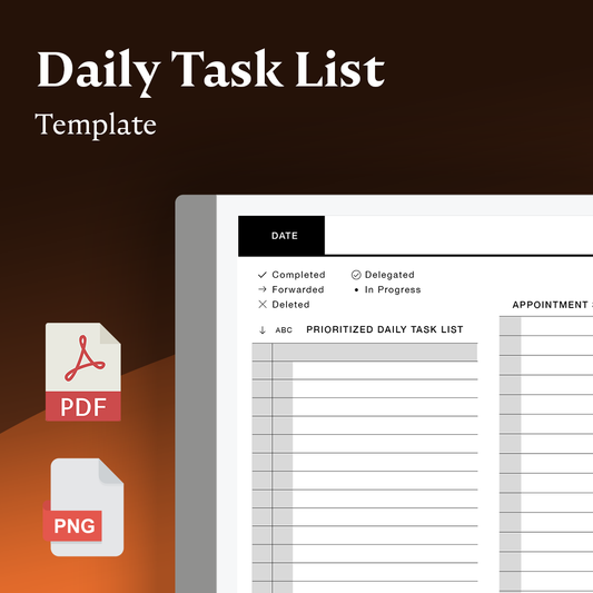 <transcy>reMarkable - Modèle de liste de tâches quotidiennes</transcy>