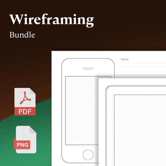 Wireframing Bundle - Einkpads - reMarkable Templates